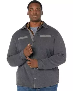 Куртка L.L.Bean Sweater Fleece Shirt - Tall, цвет Charcoal Gray Heather