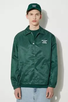 Куртка La Veste Slogan Drle De Monsieur, зеленый