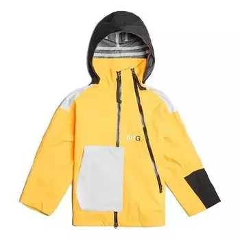Куртка lab acg deploy gore-tex jacket for yellow Nike, желтый