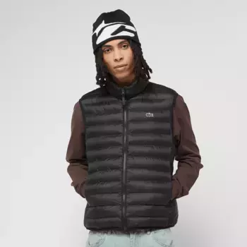 Куртка Lacoste Sleveless Quilted Vest, черный