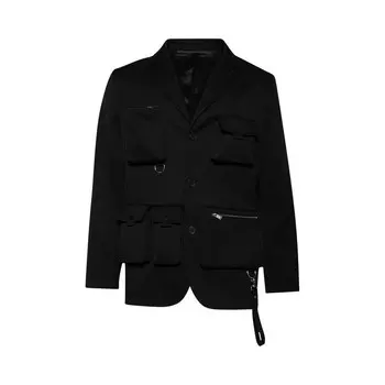 Куртка Lanvin Multi Pockets Jacket Black, черный