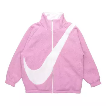 Куртка large logo casual reversible jacket pink Nike, розовый