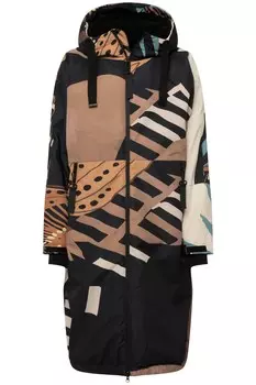 Куртка LAURASN Mantel, серо коричневый