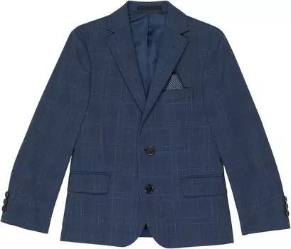 Куртка Lauren Ralph Lauren Bright Blue Plaid Suit Separate Jacket, цвет Bright Blue Plaid