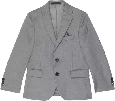Куртка Lauren Ralph Lauren Solid Suit Separate Jacket, серый