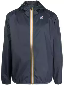 Куртка Le Vrai с капюшоном и нашивкой-логотипом K-Way R&D, синий