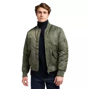 Куртка Lee 112371315 bomber, зеленый