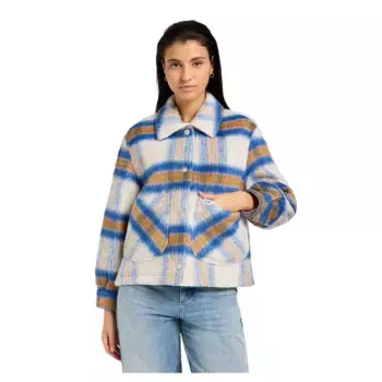 Куртка Lee Cropped Wool, бежевый