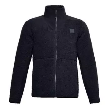 Куртка legacy sherpa sports jacket 'black' Under Armour, черный