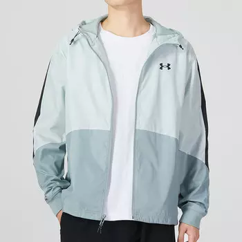 Куртка legacy windbreaker jacket 'blue' Under Armour, синий
