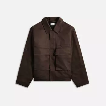 Куртка Lemaire Quilted 3D Pockets Jacket, цвет Espresso Brown