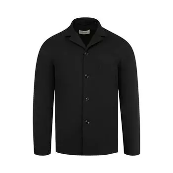 Куртка Lemaire Tailored Shirt Jacket 'Black', черный