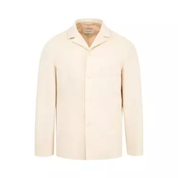 Куртка Lemaire Tailored Shirt Jacket 'Light Powder', белый