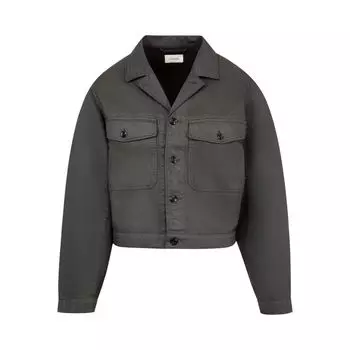 Куртка Lemaire Trucker Jacket 'Dark Chocolate', коричневый