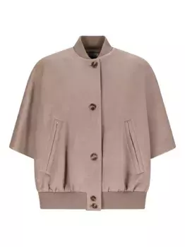 Куртка Leticia с короткими рукавами MAX MARA, нейтральный