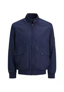 Куртка летная куртка-бомбер Jack & Jones, синий