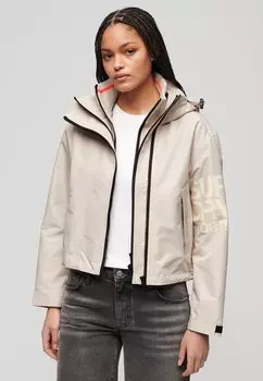 Куртка летняя HOODED EMBROIDERED Superdry, бежевый