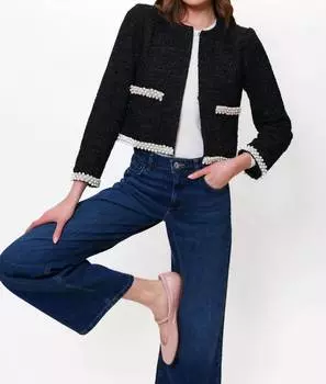 Куртка Leva черного цвета Hutch