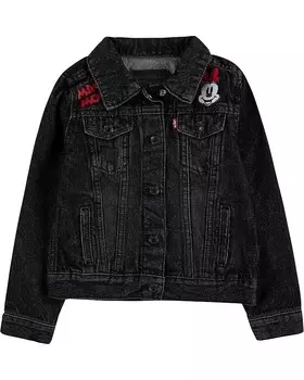 Куртка Levi's Kids Denim Trucker Jacket, цвет Skyler
