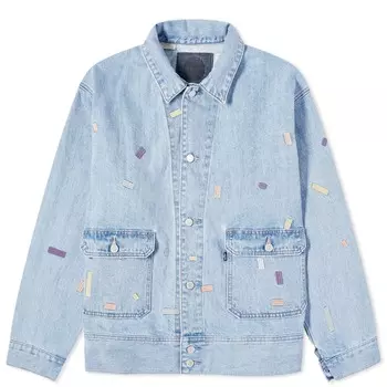 Куртка Levi’s Made Of Japan Utility Trucker, цвет Indigo Mid Rinse