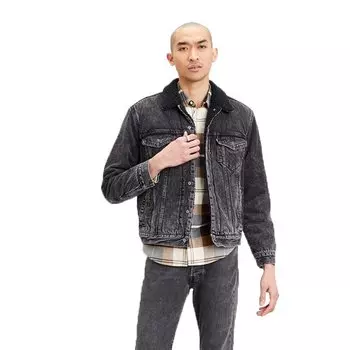 Куртка Levi's Sherpa, серый