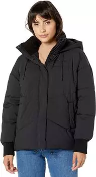 Куртка Levi's Shorty Bubble Jacket with Hood, черный