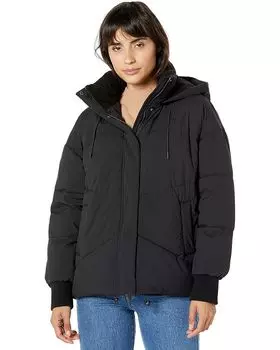 Куртка Levi's Shorty Bubble with Hood, черный