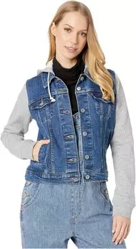 Куртка Levi's Womens New Hybrid Original Trucker, цвет Indiglow