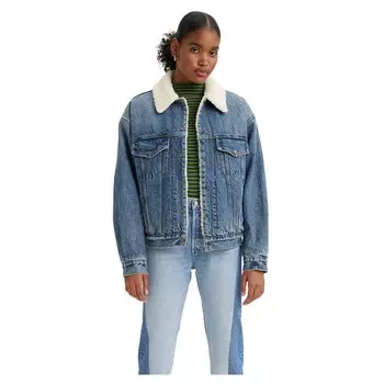 Куртка Levis 90S Sherpa Trucker Denim, синий
