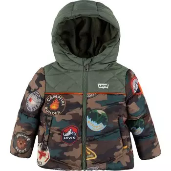 Куртка Levis Aop Puffer, разноцветный
