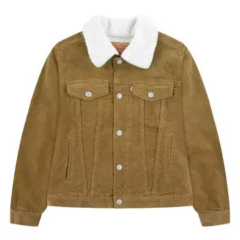 Куртка Levis Corduroy Trucker Denim, коричневый