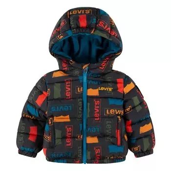 Куртка Levis Core AOP Baby Puffer, разноцветный