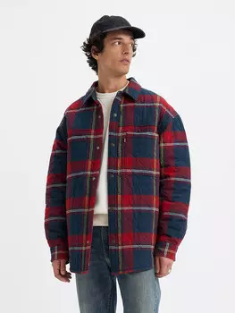 Куртка Levis, цвет dunkelblau/rot