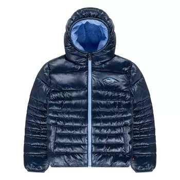 Куртка Levis Sherpa Lined Teen Puffer, синий