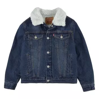 Куртка Levis Sherpa Trucker, синий