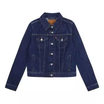 Куртка Levis Single-Breasted Denim Jacket Denim-Color, цвет tan