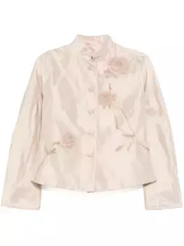 Куртка Libre Collection с воротником-стойкой SHIATZY CHEN, нейтральный