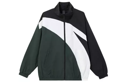 Куртка Life Collection унисекс, цвет черный/зеленый Anta, черный/зеленый