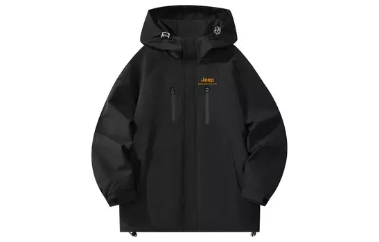 Куртка Lifestyle унисекс черного цвета Jeep