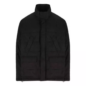 Куртка light parka 'black' Balenciaga, черный