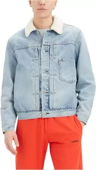 Куртка Lined Type I Trucker Levi's, цвет Kentucky Blue Lined