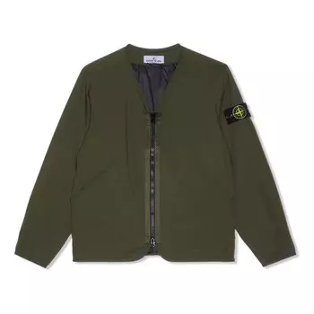 Куртка liner jacket 'olive' Stone Island, зеленый