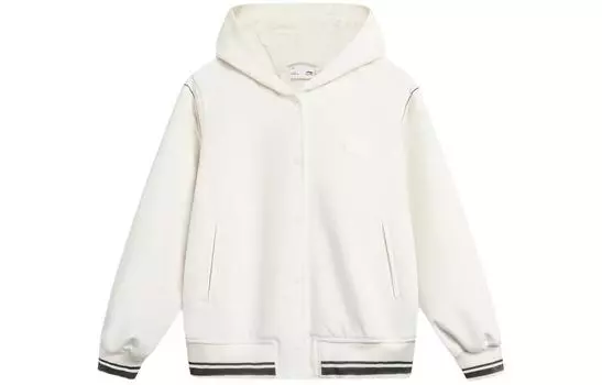 Куртка LiNing Sports Life для женщин цвета экрю, Ecru