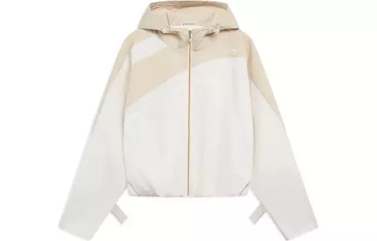 Куртка LiNing Sports Life, женская, цвета экрю, Ecru