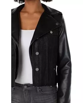 Куртка Liverpool Los Angeles Denim Hybrid Moto Jacket, цвет Motoway