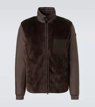 Куртка Livra с панелями Moncler, темно-коричневый