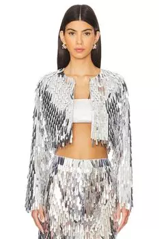 Куртка лиззи Mariandree Gaitan, серебряный