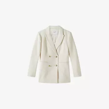 Куртка Lk Bennett Маринер двубортная из смесового хлопка, бежевый