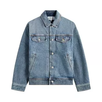 Куртка Loewe Denim Jacket Blue, синий
