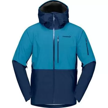 Куртка Lofoten GORE-TEX мужская Norrona, цвет Hawaiian Surf/Indigo Night
